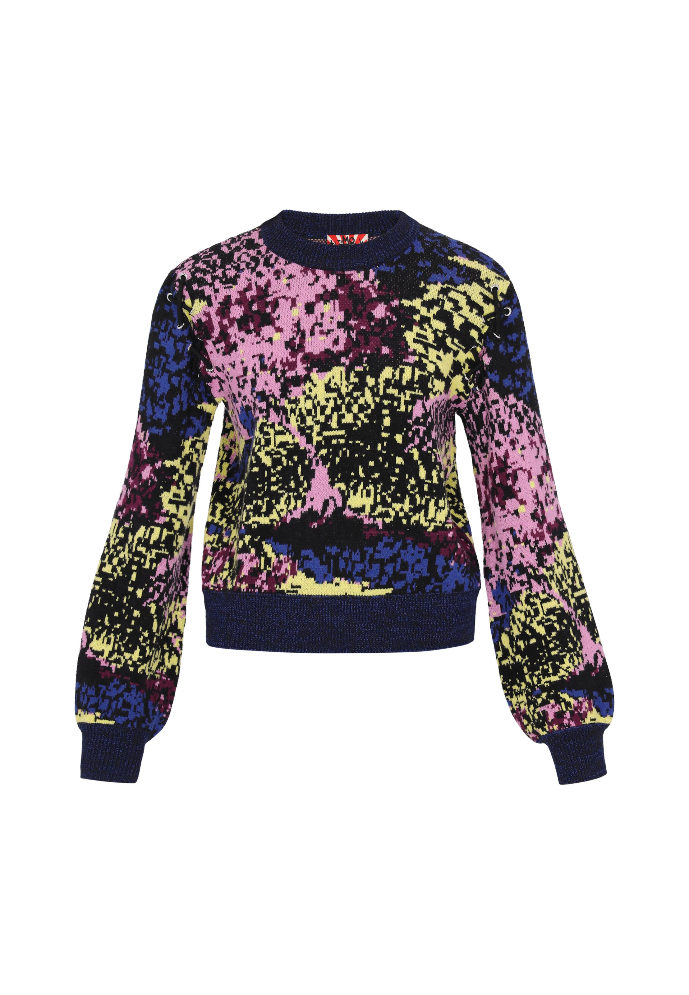 myMo ROCKS Pullover in Blau: Vorderseite