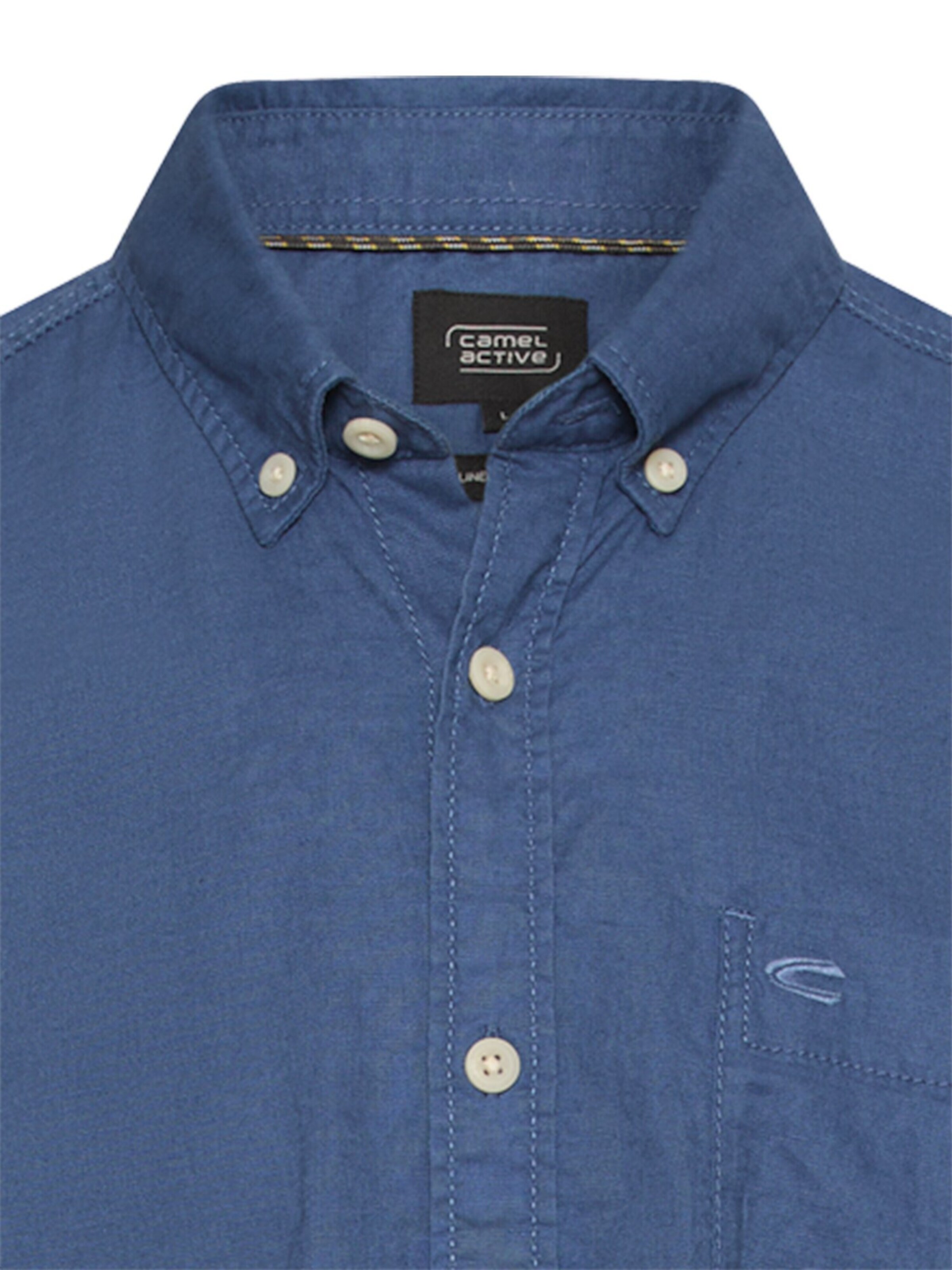 CAMEL ACTIVE Regular fit Button Up Shirt in Blue