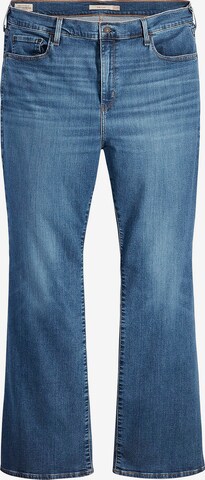 Jeans '726 PL HR Flare' di Levi's® Plus in blu: frontale