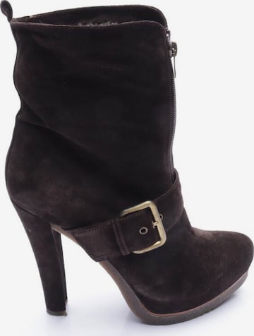 PURA LOPEZ Dress Boots in 40 in Brown: front