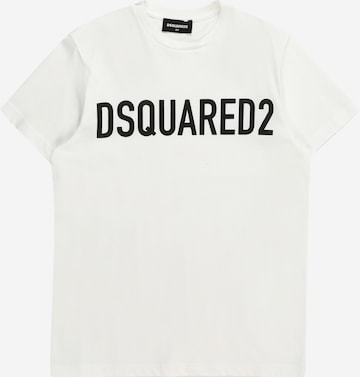 balta DSQUARED2 Marškinėliai: priekis