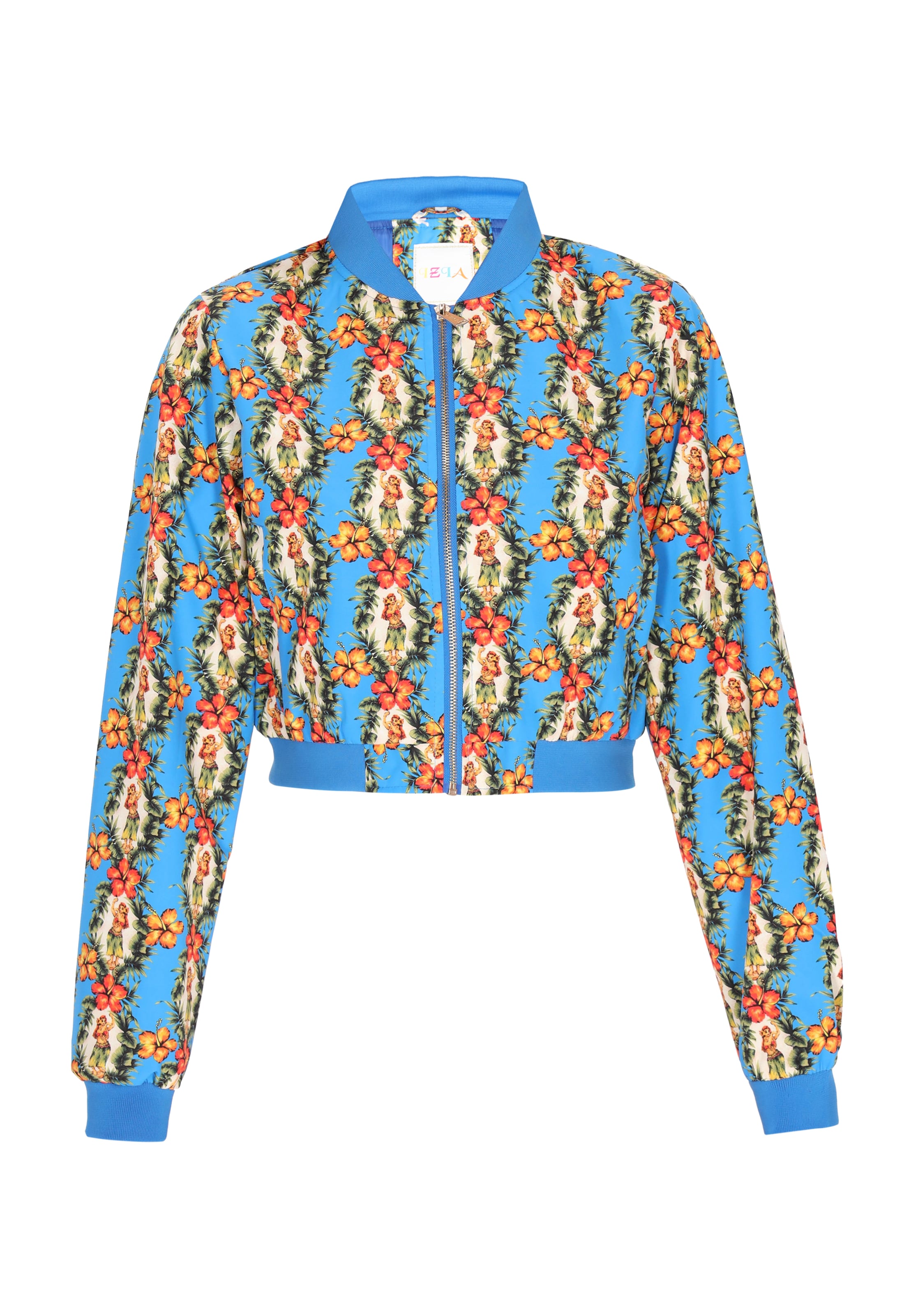 IZIA Tussenjas in Gemengde kleuren: voorkant