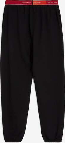 Regular Pantaloni de la Calvin Klein Underwear pe negru