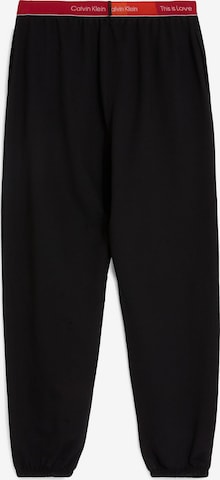 regular Pantaloni di Calvin Klein Underwear in nero