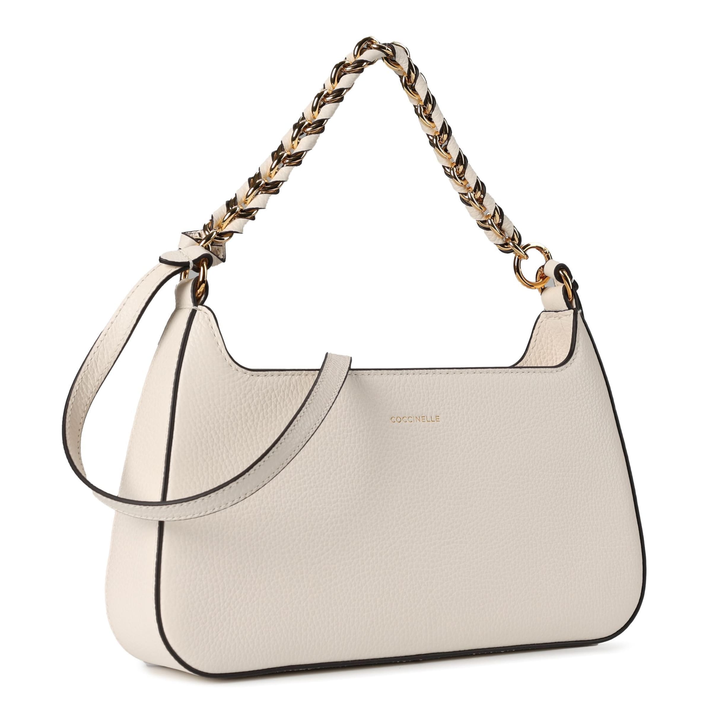 Borsa a spalla 'Beat' di Coccinelle in beige