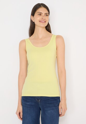 CECIL Top 'Linda' in Yellow: front