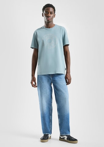 QS Tapered Jeans in Blau