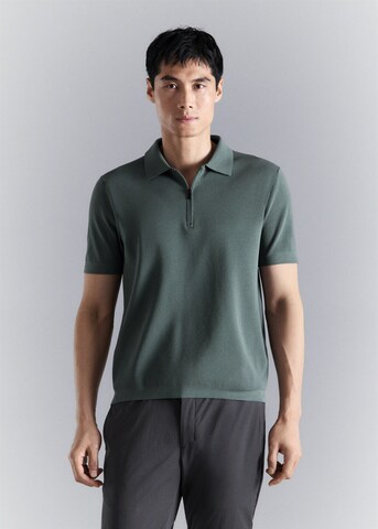 MANGO MAN Shirt 'Miller' in Green: front
