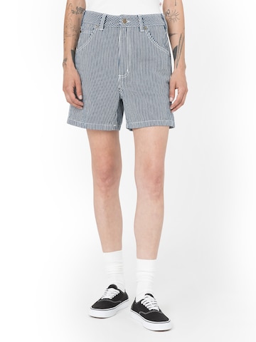 DICKIES Loosefit Shorts 'HICKORY' in Blau: predná strana