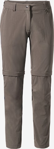 VAUDE Outdoor Pants 'Farley' in Beige: front