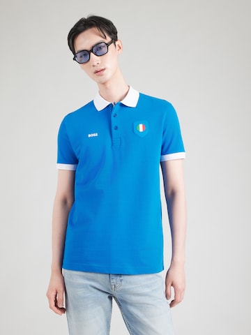 BOSS Футболка 'Paddy' в Синий: спереди