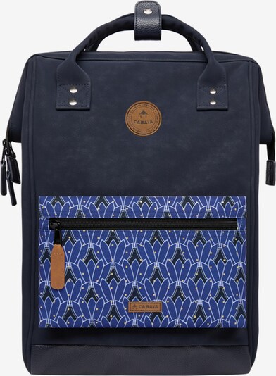 Cabaia Backpack 'Adventure' in Blue / Brown, Item view