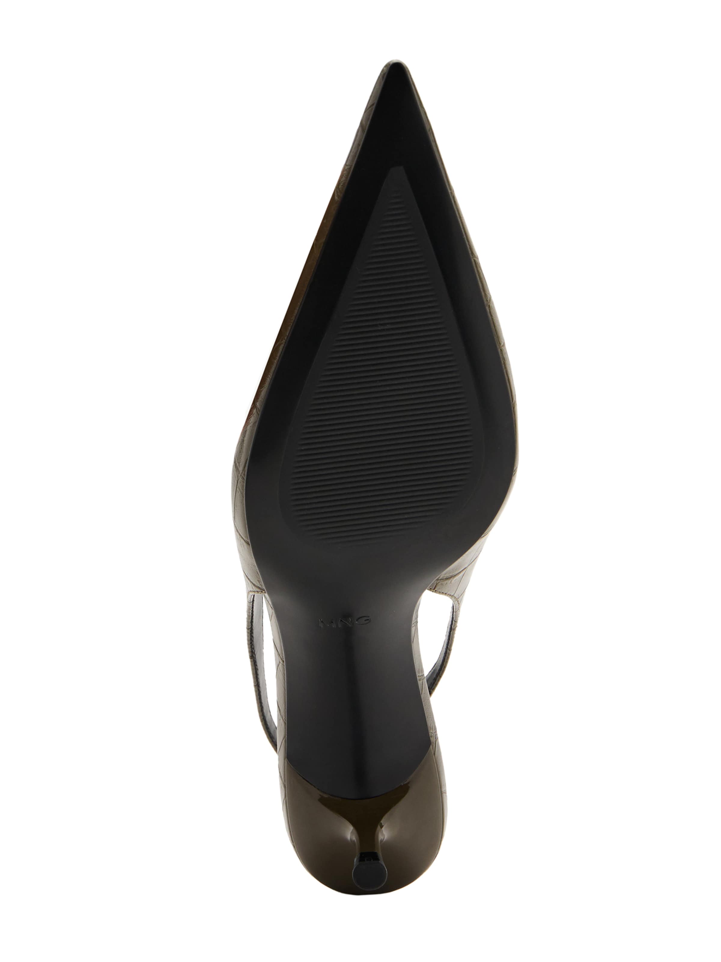 MANGO Slingback Pumps 'Ball' in Green