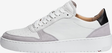 LLOYD Sneakers hoog in Wit: voorkant