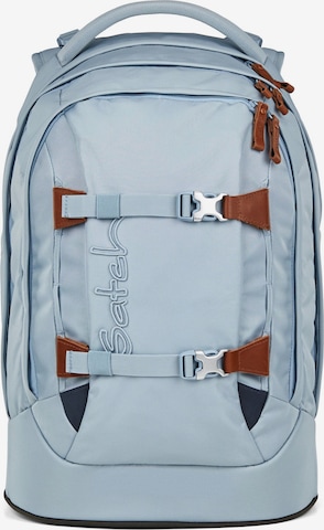 Satch Rucksack in Blau: Vorderseite