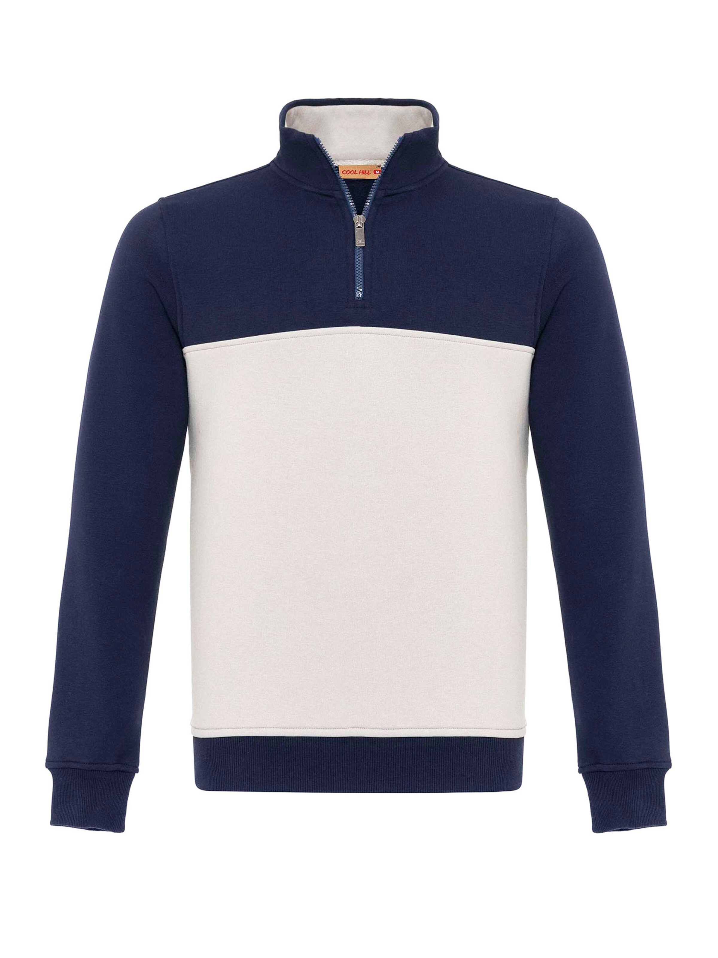 Cool Hill Sweatshirt in Navy / Egg shell, Item view