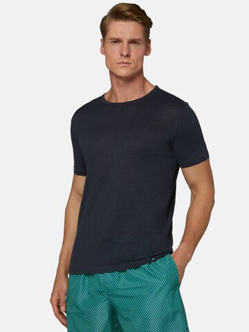 T-Shirt Boggi Milano en bleu : devant