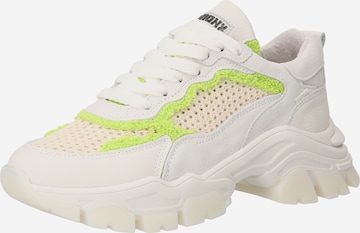 BRONX Platform trainers 'Tayke-Over' in White: front