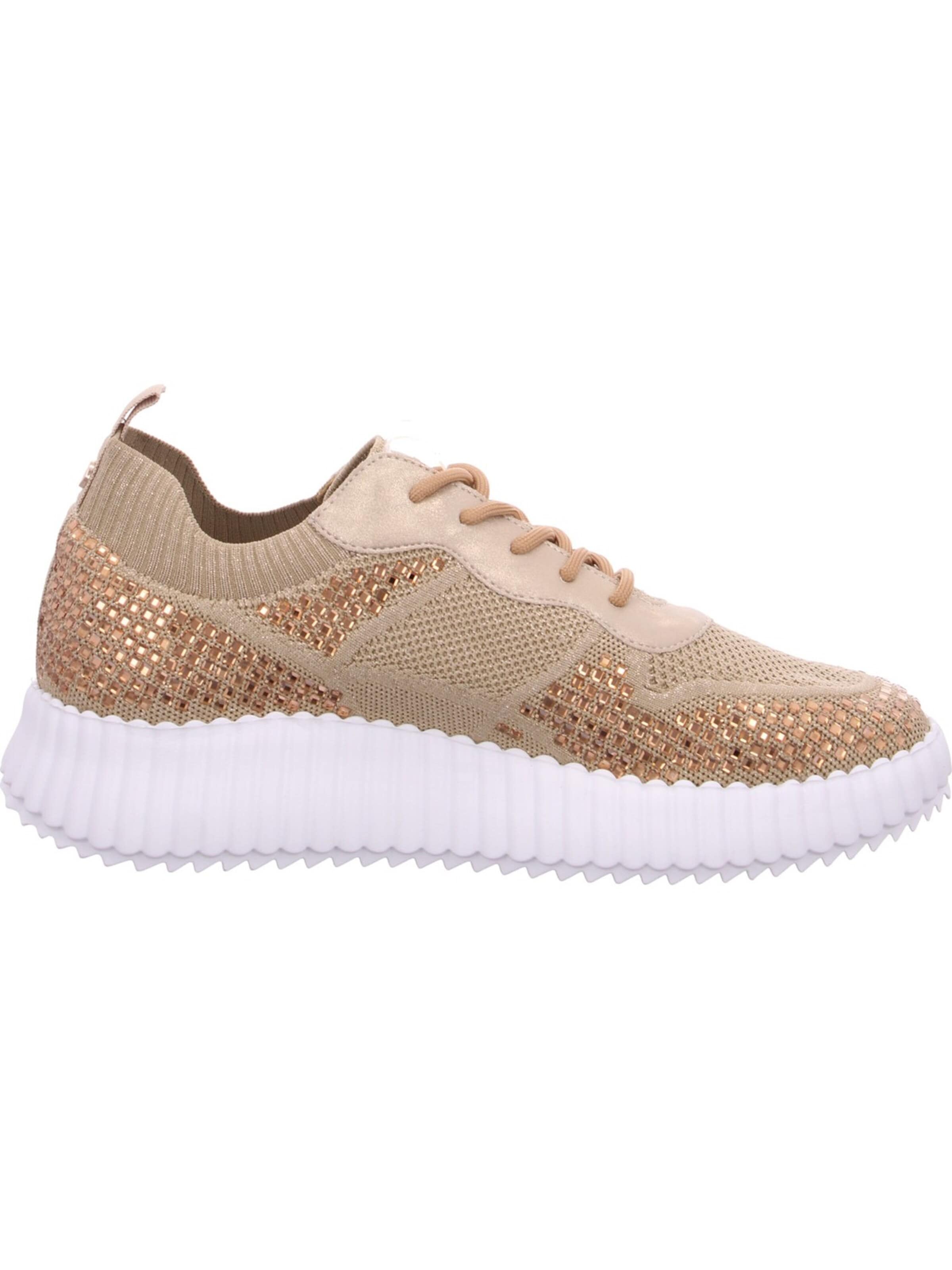 LA STRADA Sneakers in Gold