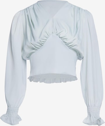 usha BLACK LABEL - Blusa em azul: frente