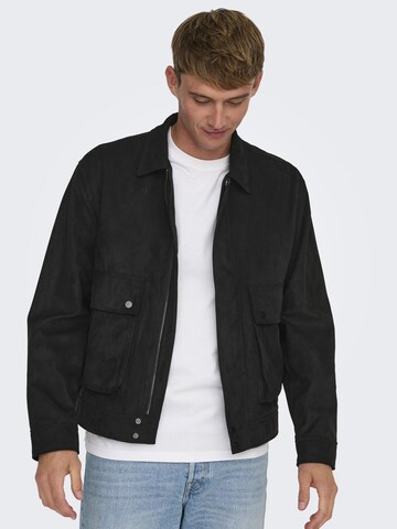 Giacca di mezza stagione 'ONSYUKI' di Only & Sons in nero