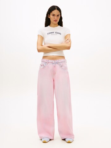 Tommy Jeans - Camiseta en blanco