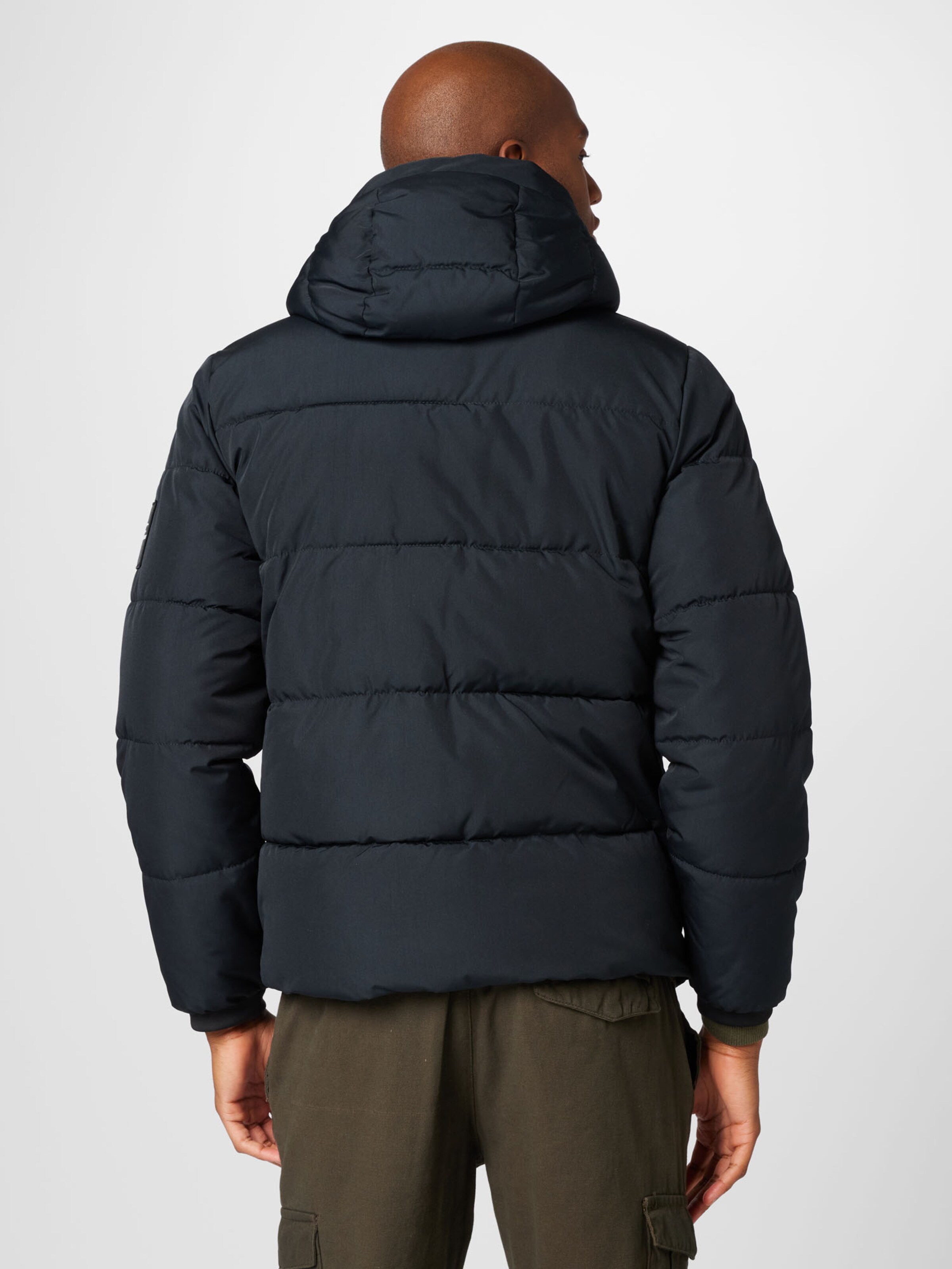 hollister puffer jacket mens