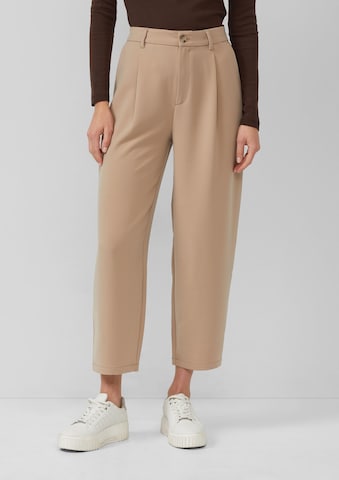 s.Oliver Loosefit Hose in Beige: Vorderseite
