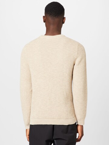 SELECTED HOMME Sweater 'Vince' in Beige