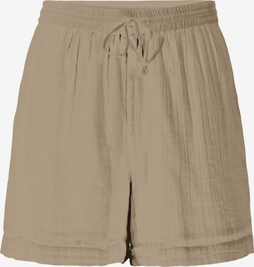 PIECES Shorts 'Stina' in Beige: predná strana
