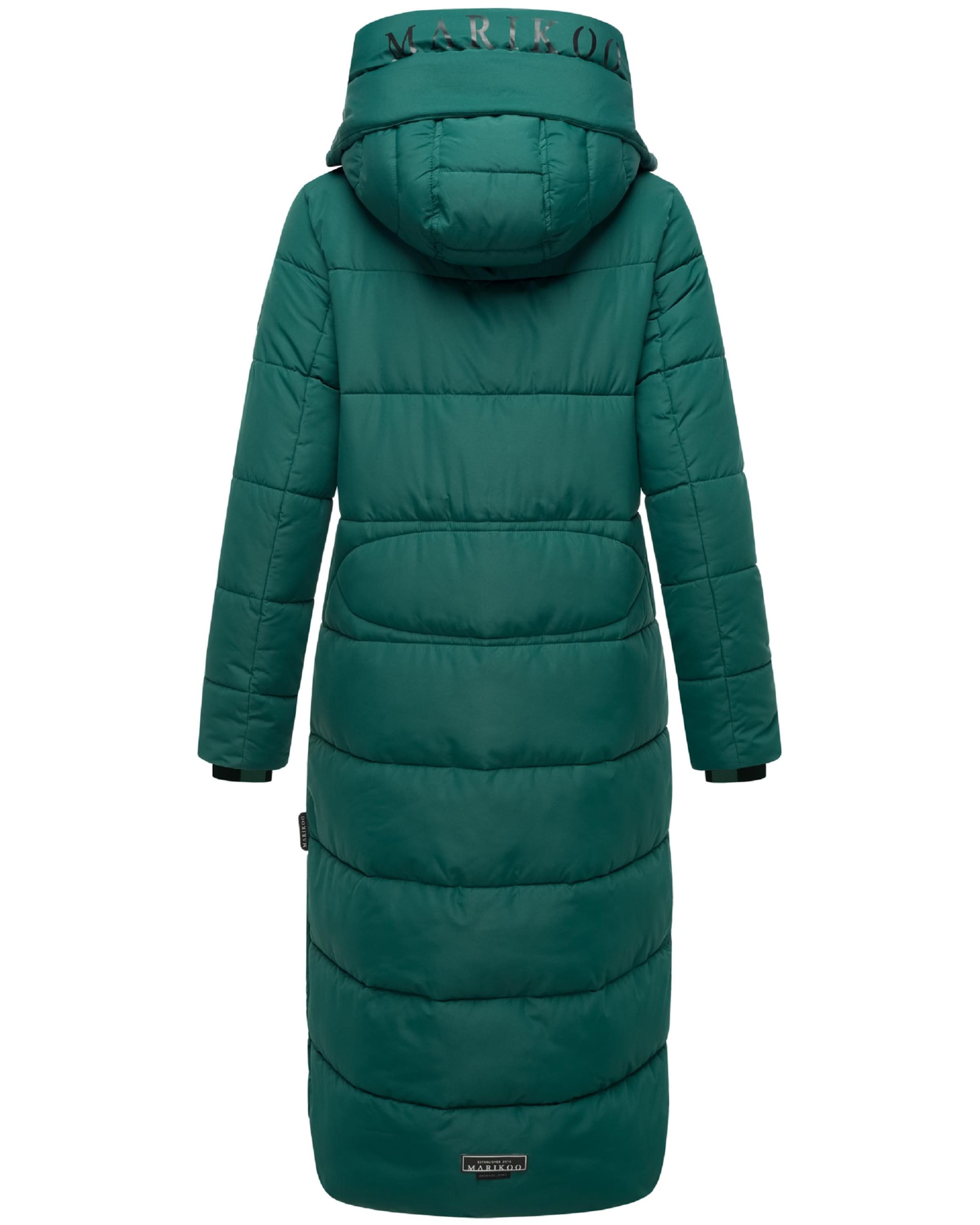 MARIKOO Zimný kabát 'Nadeshikoo XVI' - Zelená