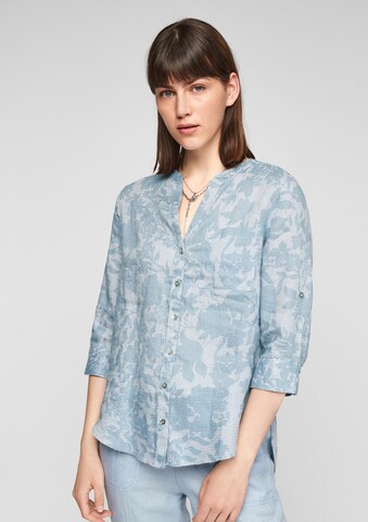 s.Oliver Bluse in Blau: predná strana