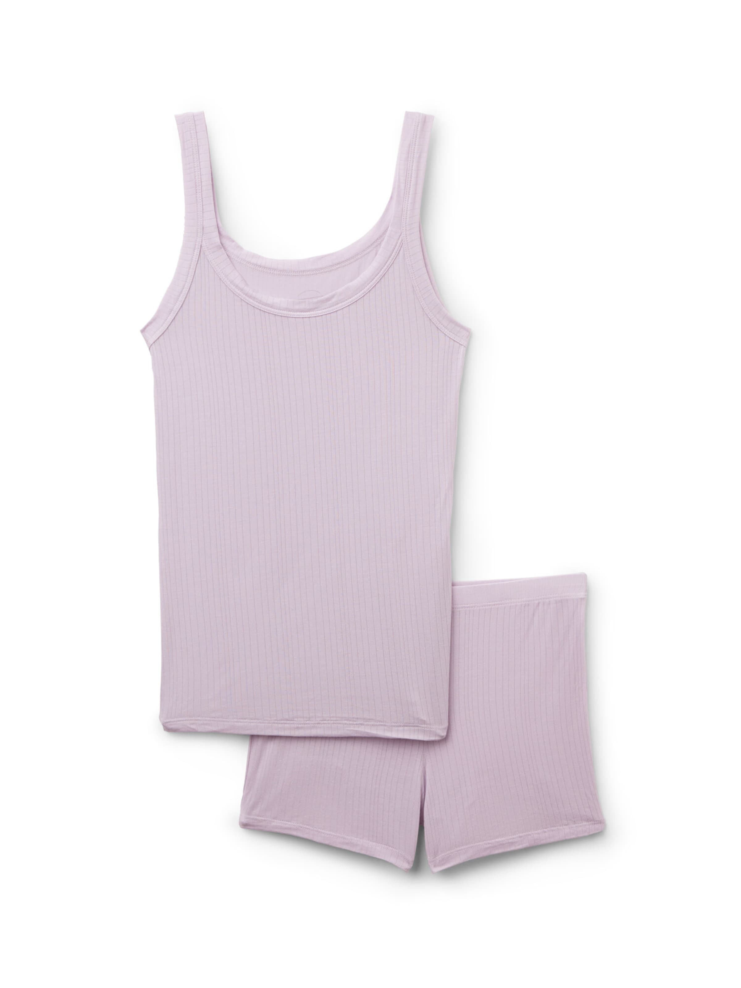 INTIMISSIMI Short Pajama Set 'Soft Lounge' in Purple: front
