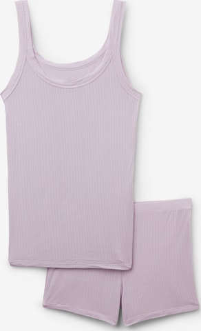 INTIMISSIMI Shorty 'Soft Lounge' in Lila: Vorderseite