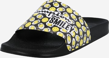 Champion Authentic Athletic Apparel Mule 'Champion x Smiley' in Black: front