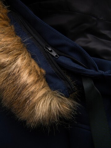 Ombre Winter jacket in Blue