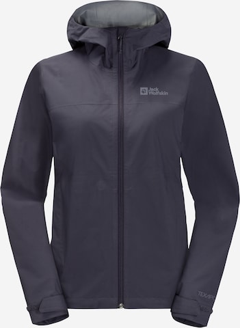 JACK WOLFSKIN Outdoorjacke 'Elsberg' in Grau: predná strana