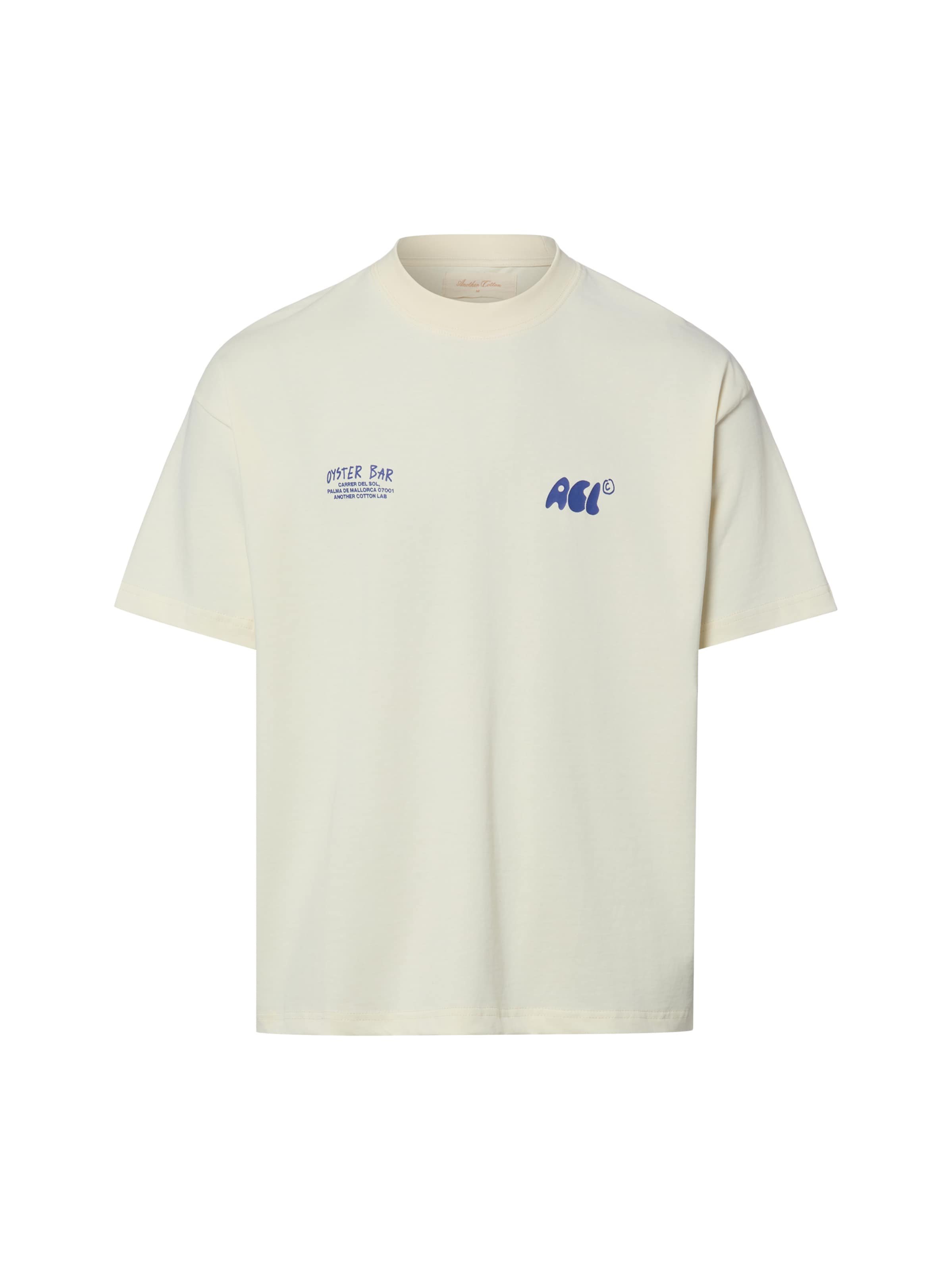 Another Cotton Lab Shirt 'Oyster Bar' in Yellow: front