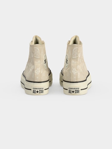 Baskets hautes 'CTAS' CONVERSE en beige