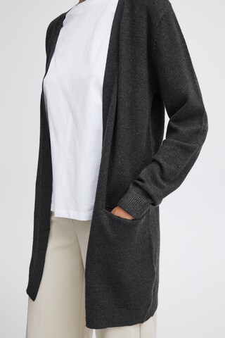 b.young Knit cardigan in Brown