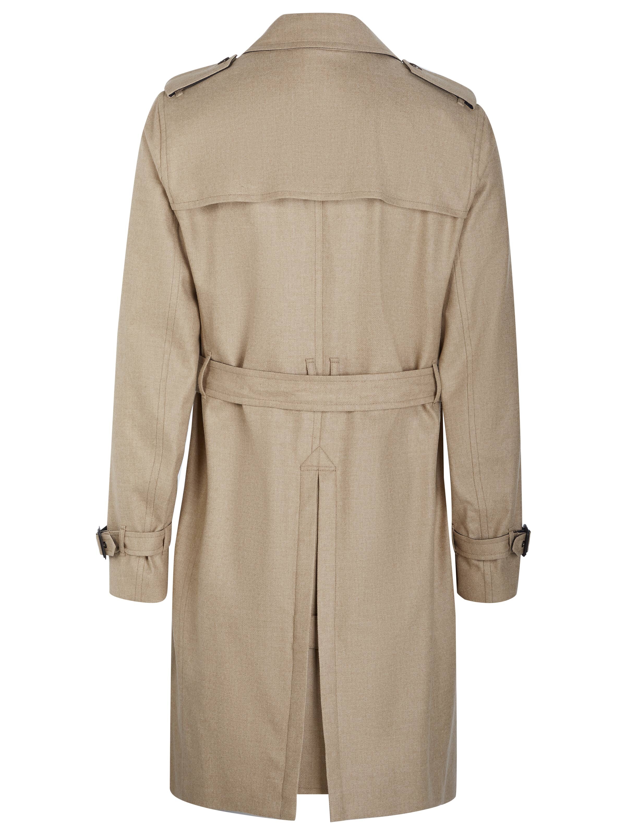DOLCE & GABBANA Between-Seasons Coat in Beige