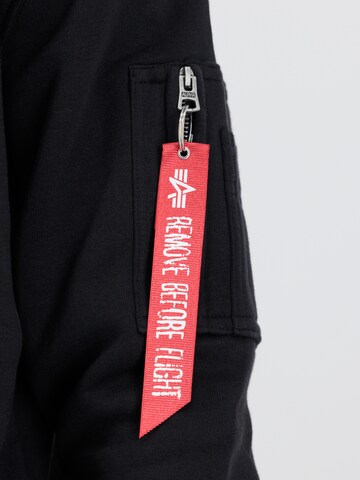 Sweat-shirt ALPHA INDUSTRIES en noir