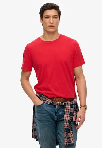 Superdry Shirt 'Essential' in Red: front