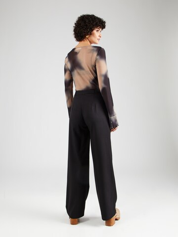 Trendyol Wide leg Pleat-Front Pants in Black