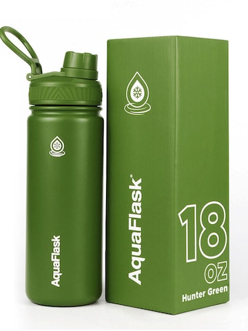 AquaFlask Láhev na vodu 'AquaFlask Termoláhev REGULAR 532 ml' – zelená