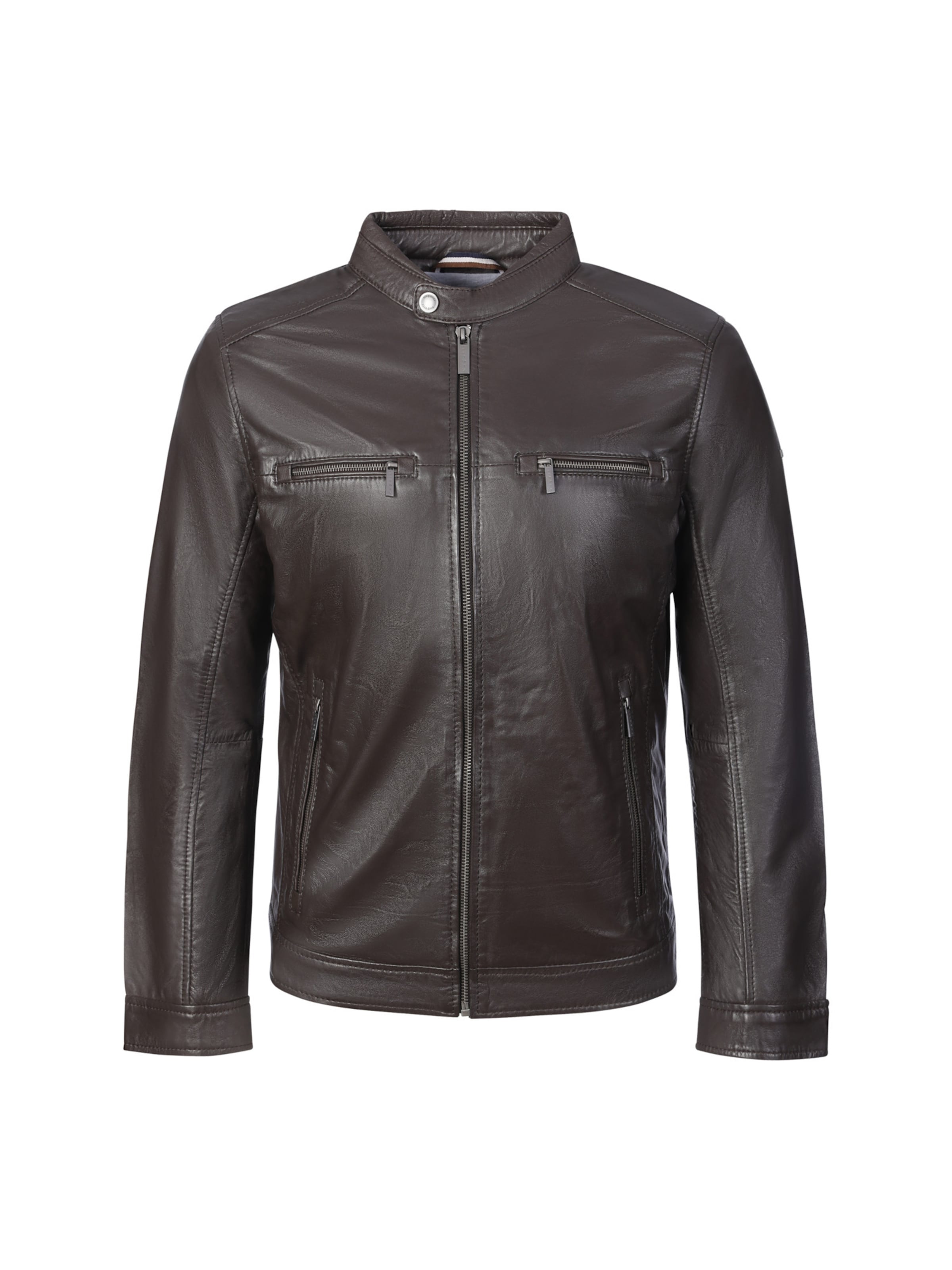 Giacca di mezza stagione 'Dublin' di bugatti in marrone: frontale