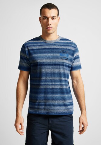 Street One MEN Shirt in Blue: front