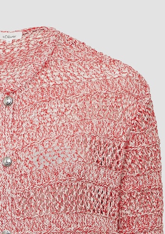 Cardigan s.Oliver en rouge