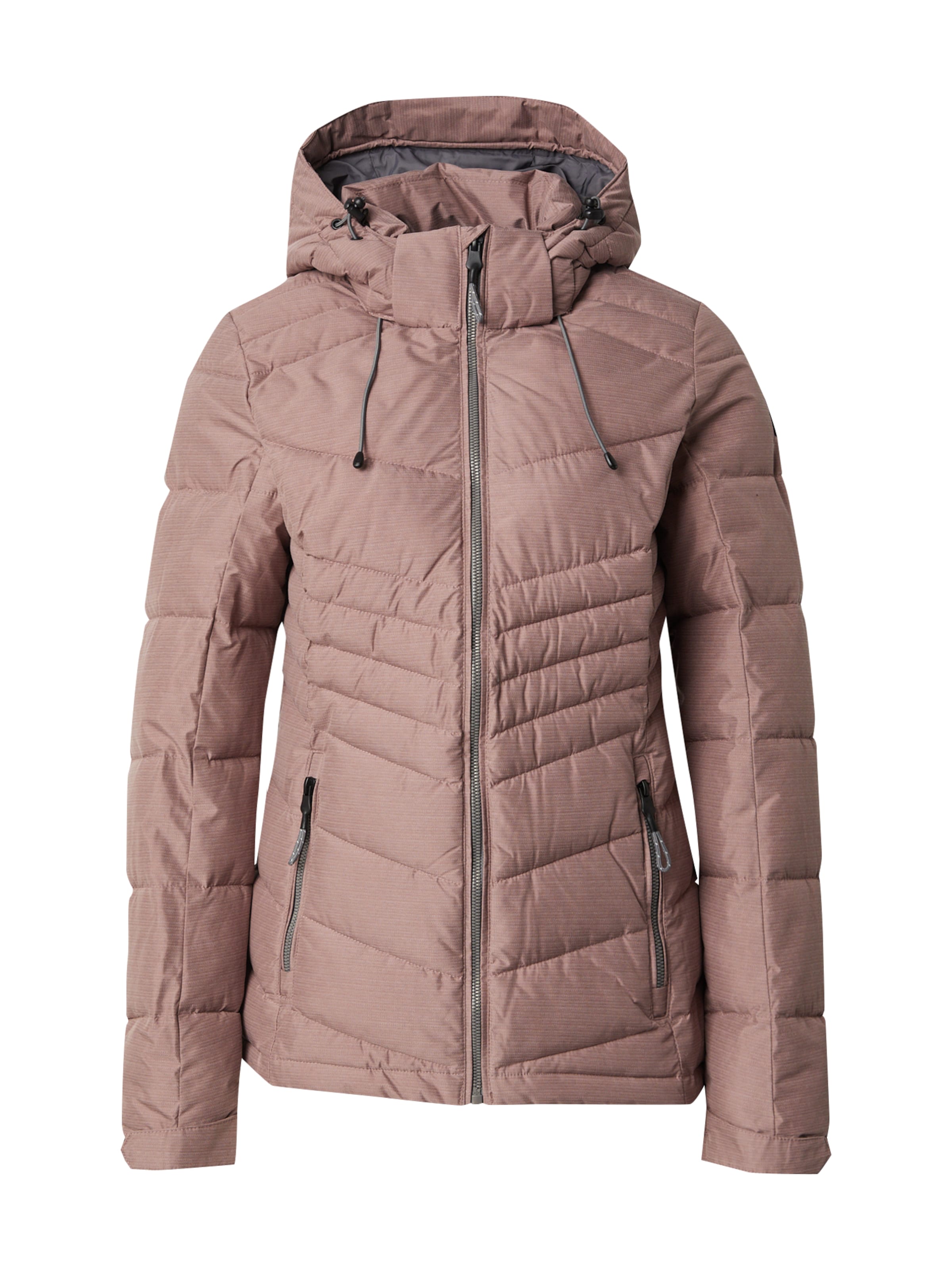 KILLTEC Outdoorová bunda – fialová: přední strana