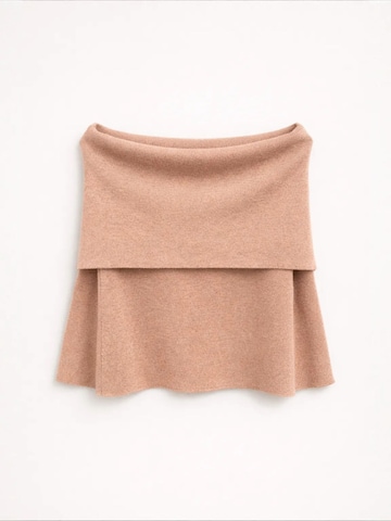 MixRay Bluse 'Blusen' in Braun: Vorderseite